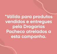 Cupom Drogarias Pacheco